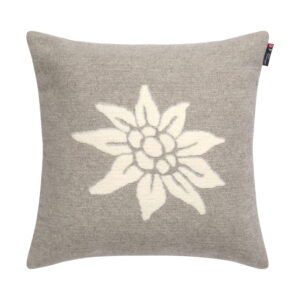 Edelweiss kussenhoes beige van David Fussenegger