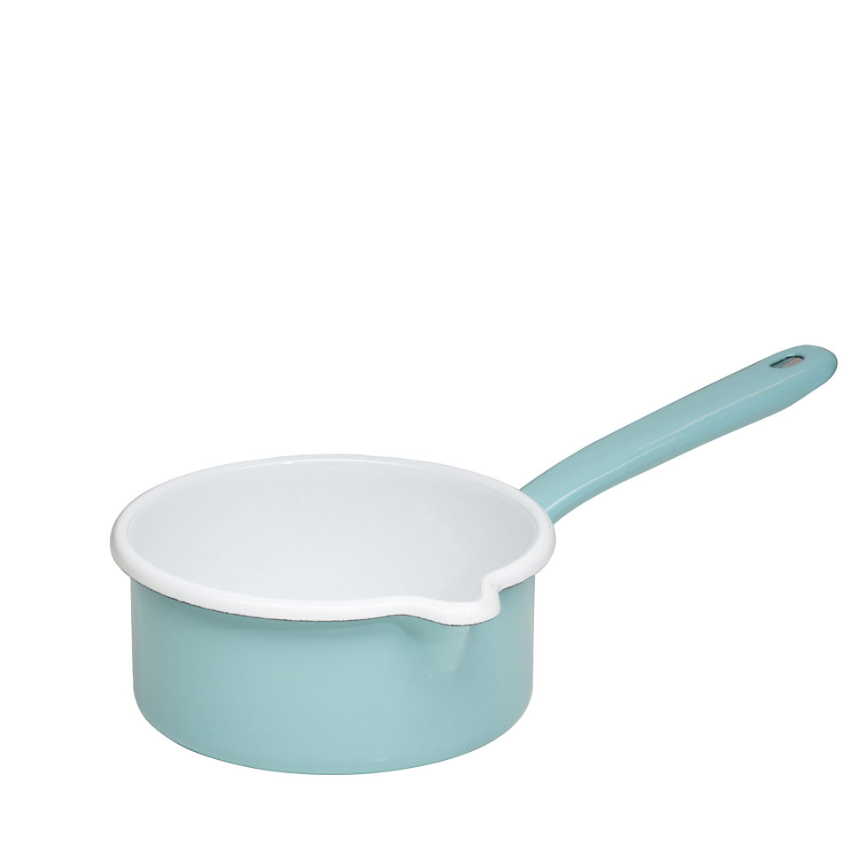 Riess emaille steelpan lichtgroen
