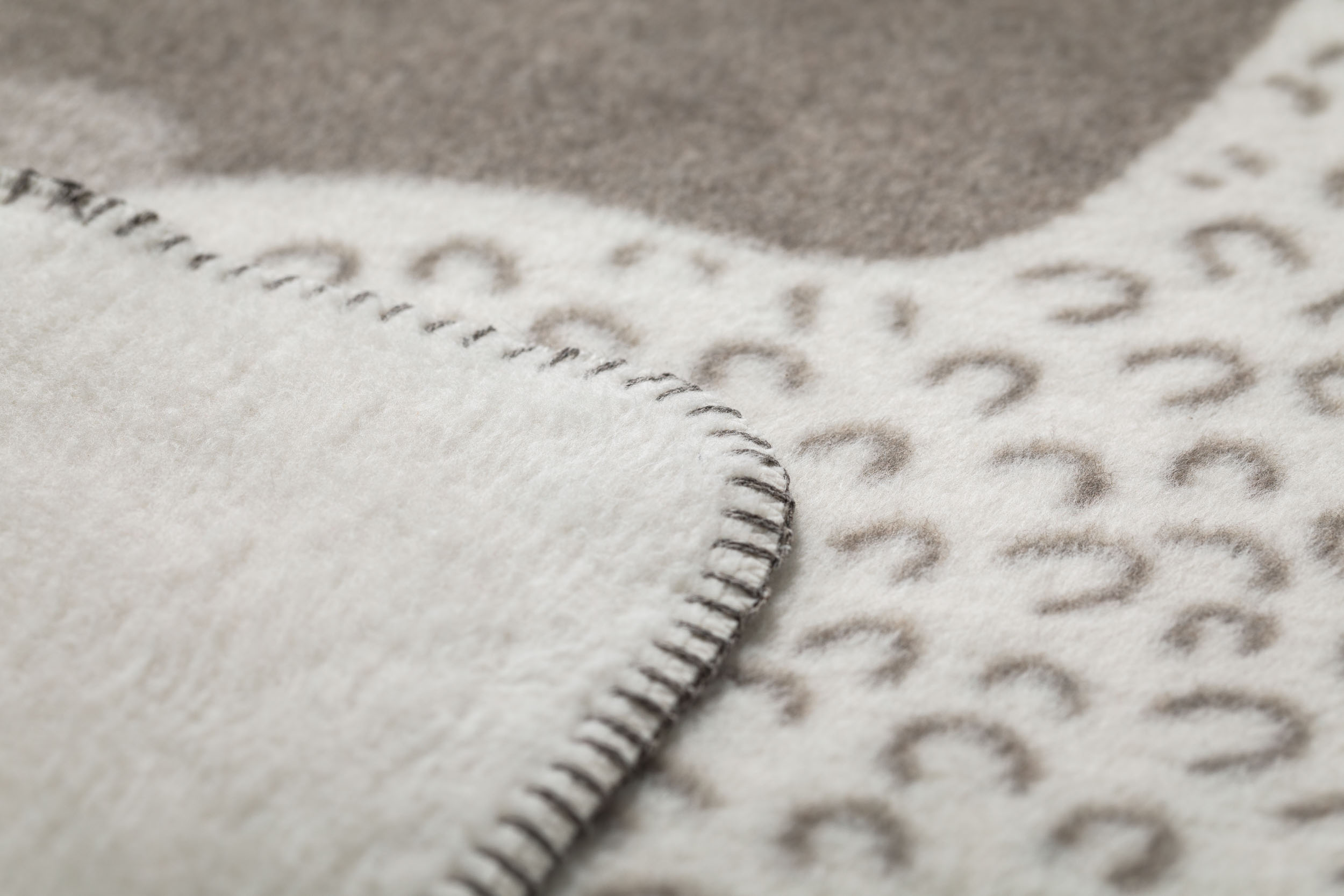 Kinderdeken Alpaca beige bruin