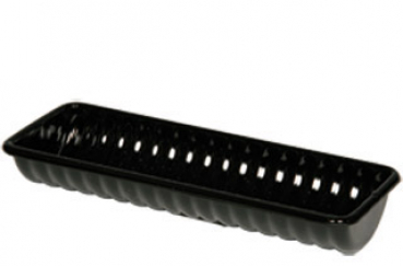 Riess - Bakvorm - reerug - zwart - 30 x 10 cm