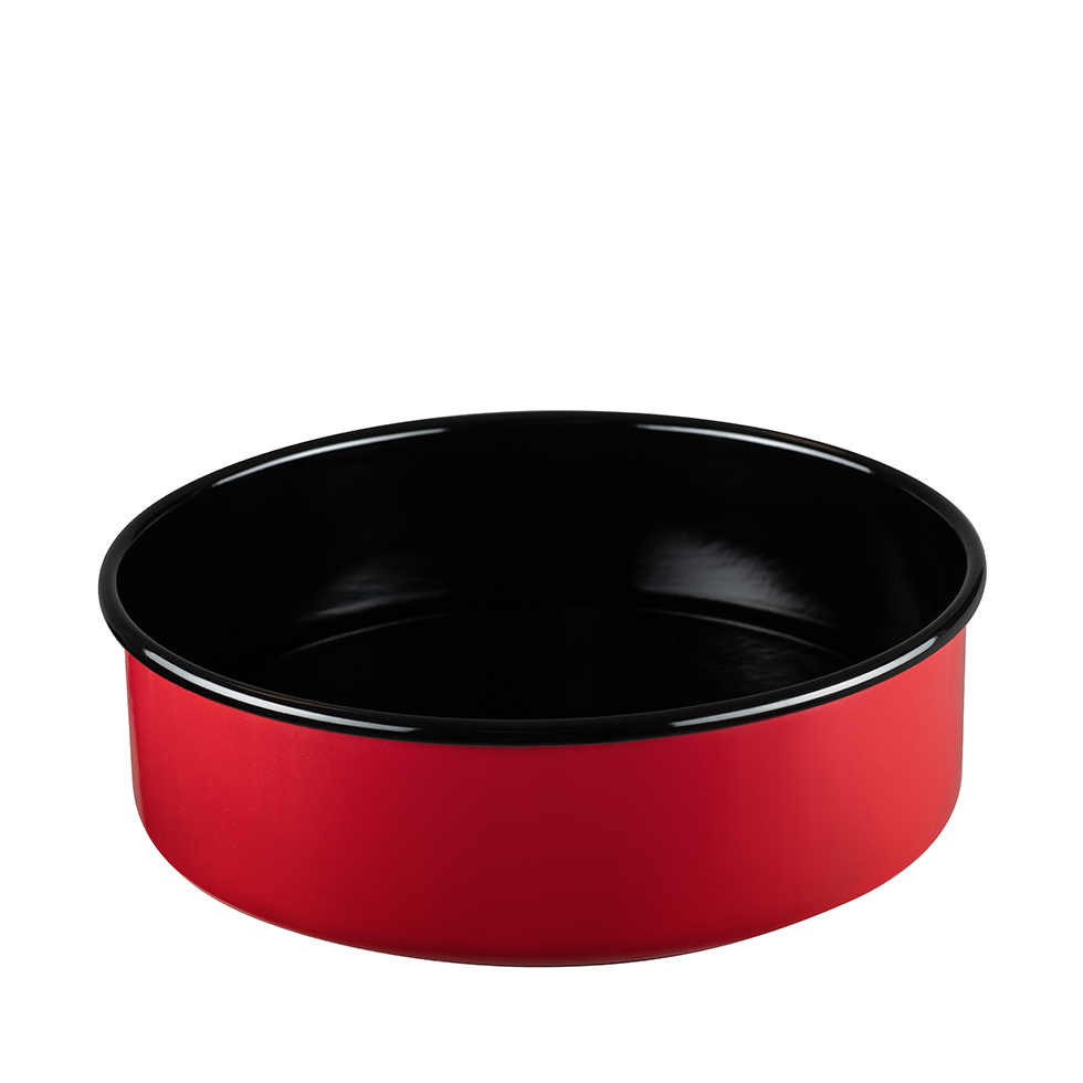 Riess - Bakvorm - rond - rood - 26 cm