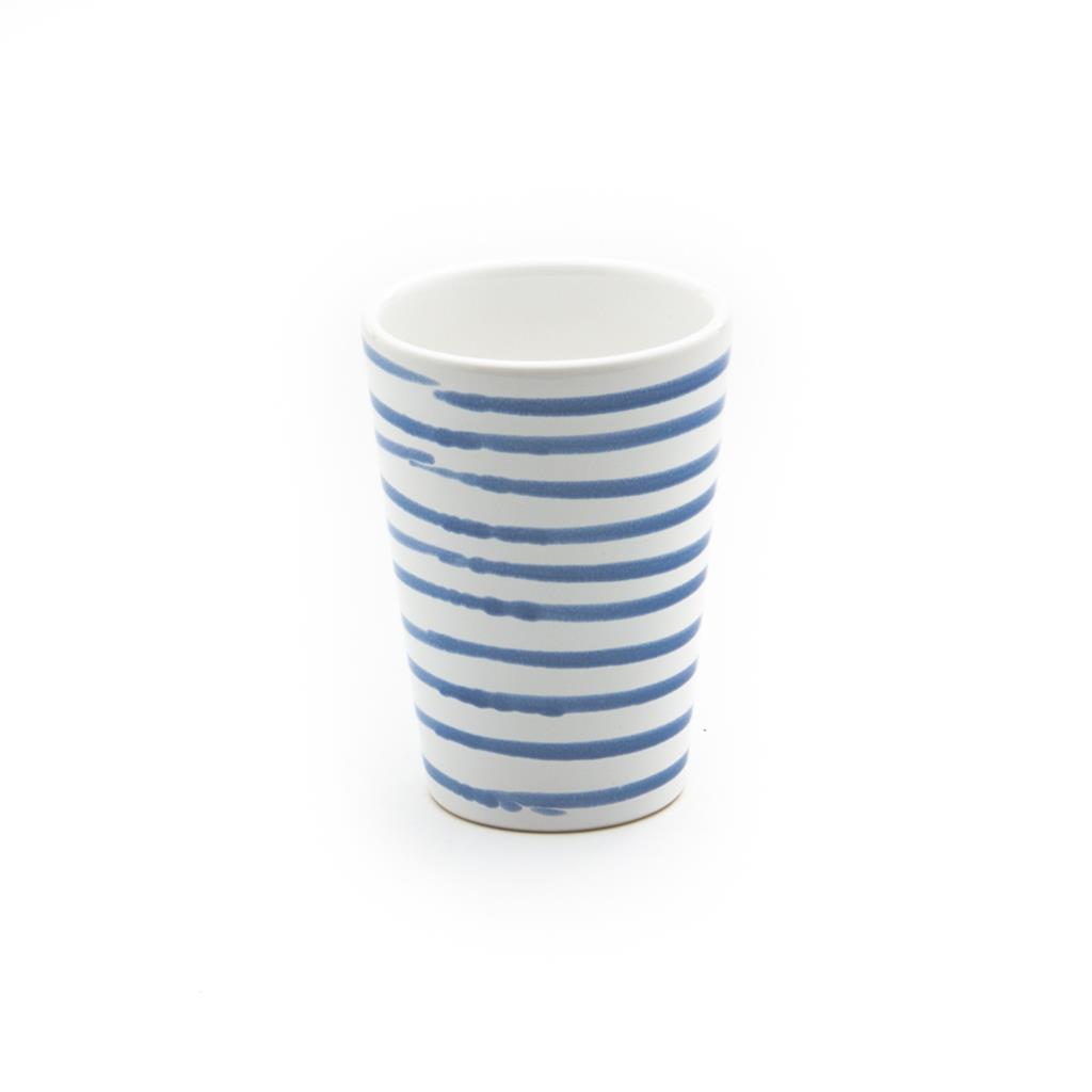 Beker - Gevlamd blauw - 0,28 ltr