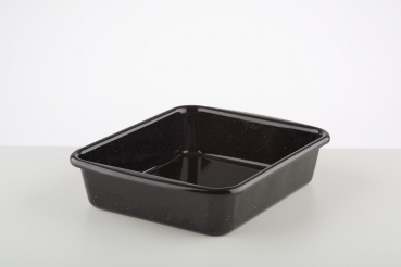 Riess - Ovenschaal - rechthoek - zwart - 24,8 x 20 cm