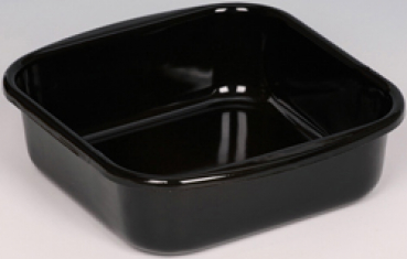 Riess - Ovenschaal - vierkant - zwart - 22 x 22 cm