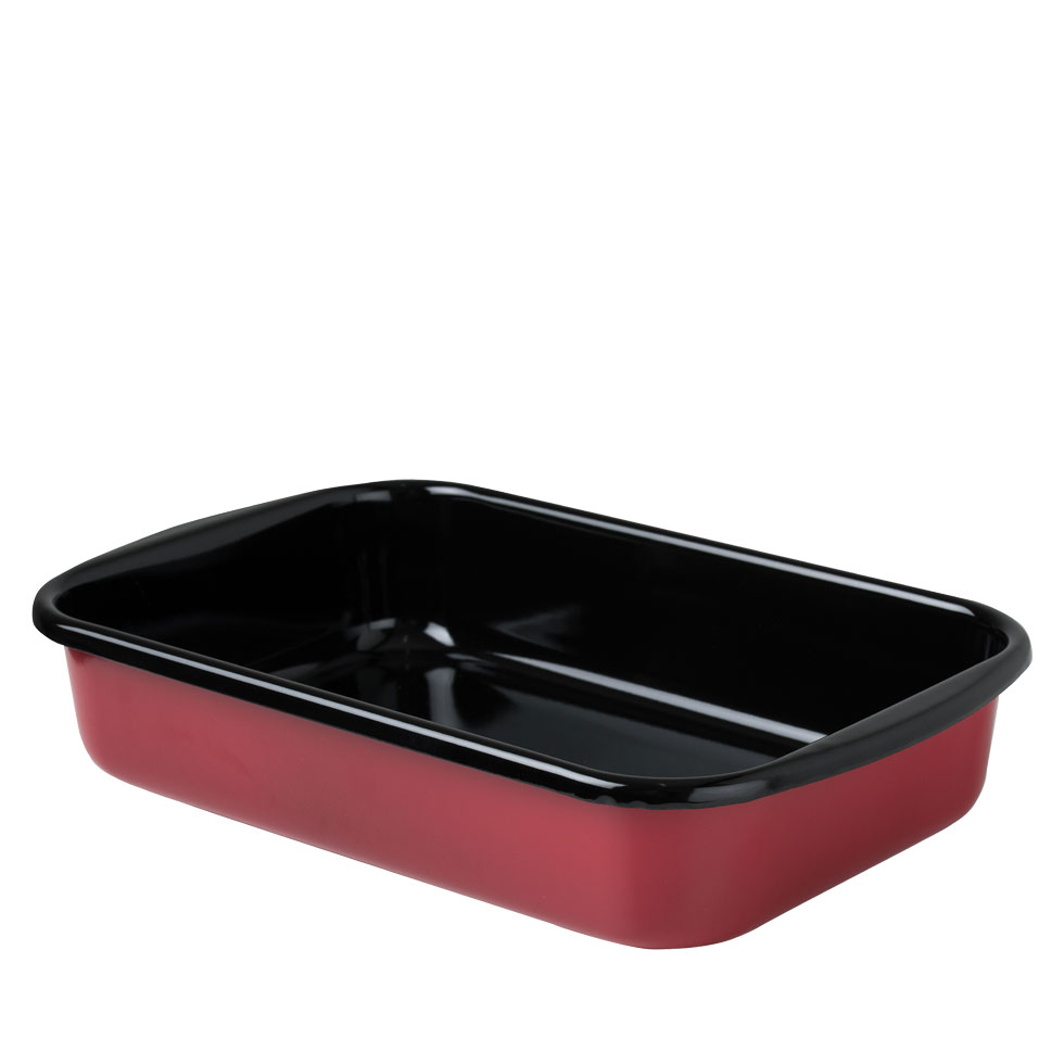 Riess - Ovenschaal - rechthoek - rood - 35 x 23 cm