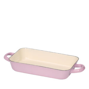 Riess emaille ovenschaal roze