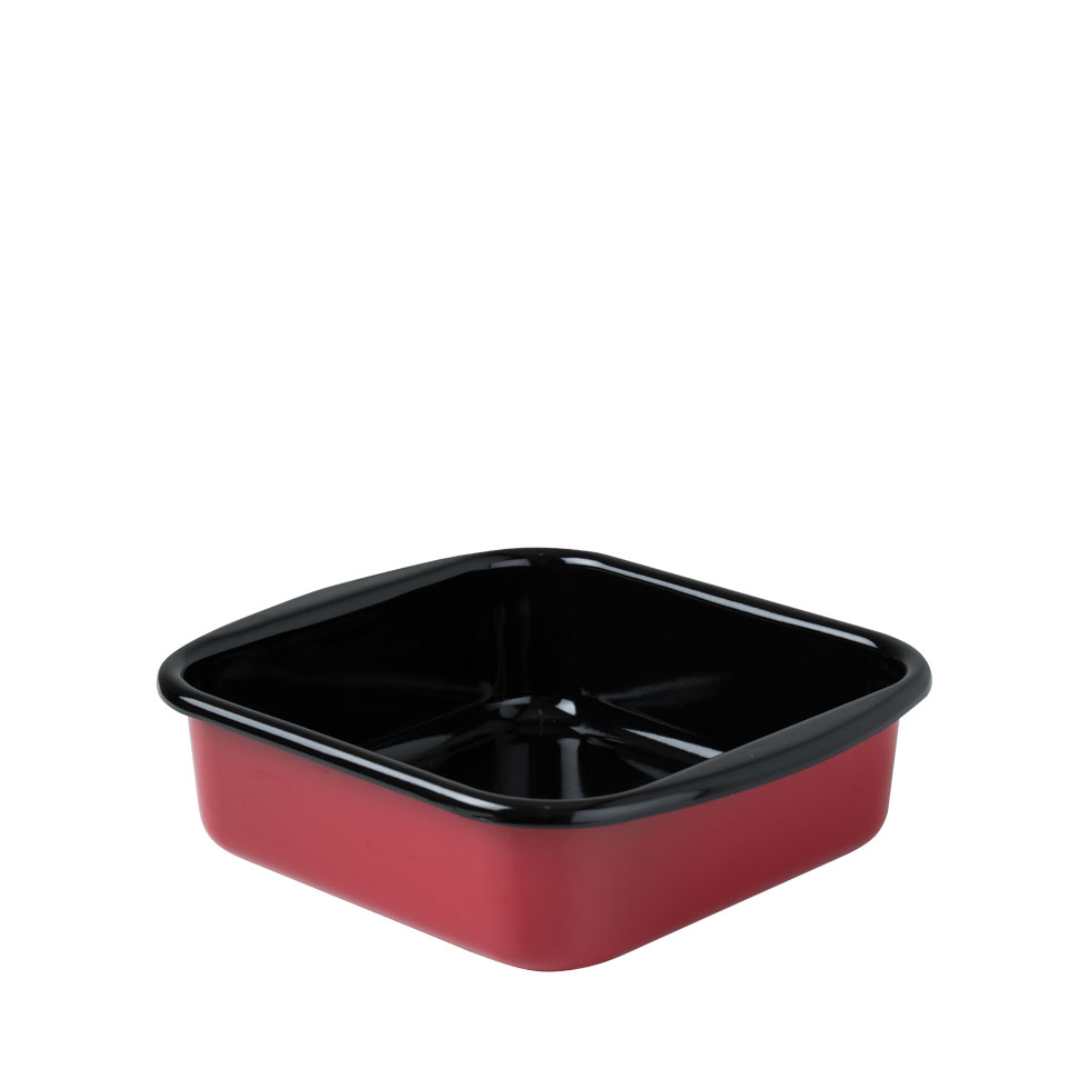 Riess - Ovenschaal - rechthoek - rood - 22 x 22 cm