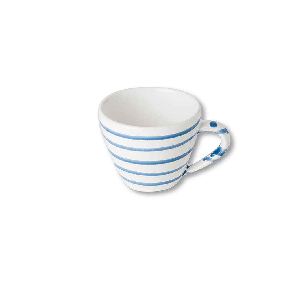 Cappuccinokopje - Gevlamd blauw - 0,16 ltr