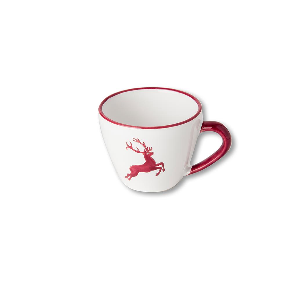 Cappuccinokopje - Hert bordeauxrood - 0,16 ltr