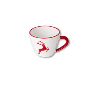 Cappuccinokopje - Hert robijnrood - 0,16 ltr