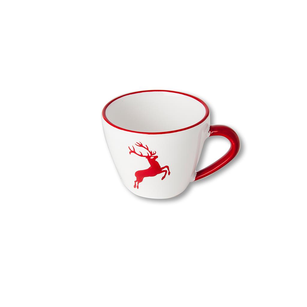 Cappuccinokopje - Hert robijnrood - 0,16 ltr