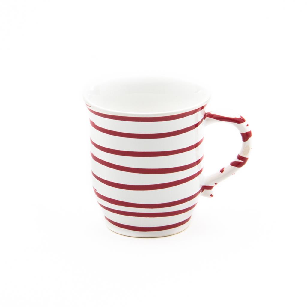 Chocoladebeker - Gevlamd rood - 0,3 ltr