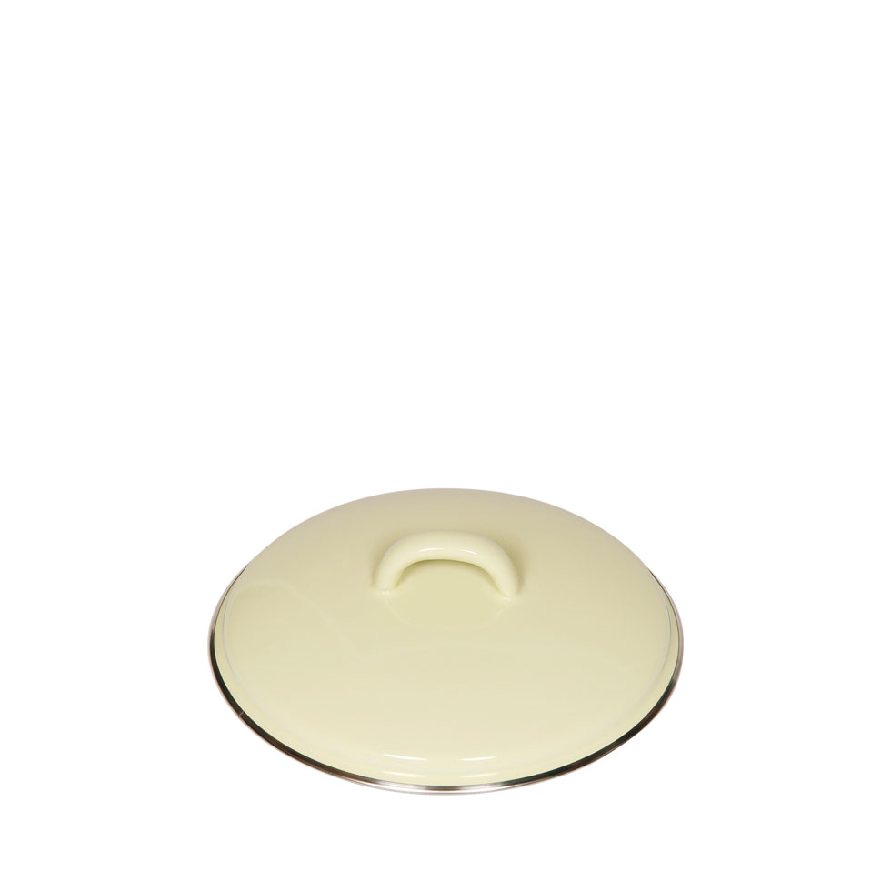 Riess - Pan laag mét deksel - geel - 16 cm - 1,0 ltr
