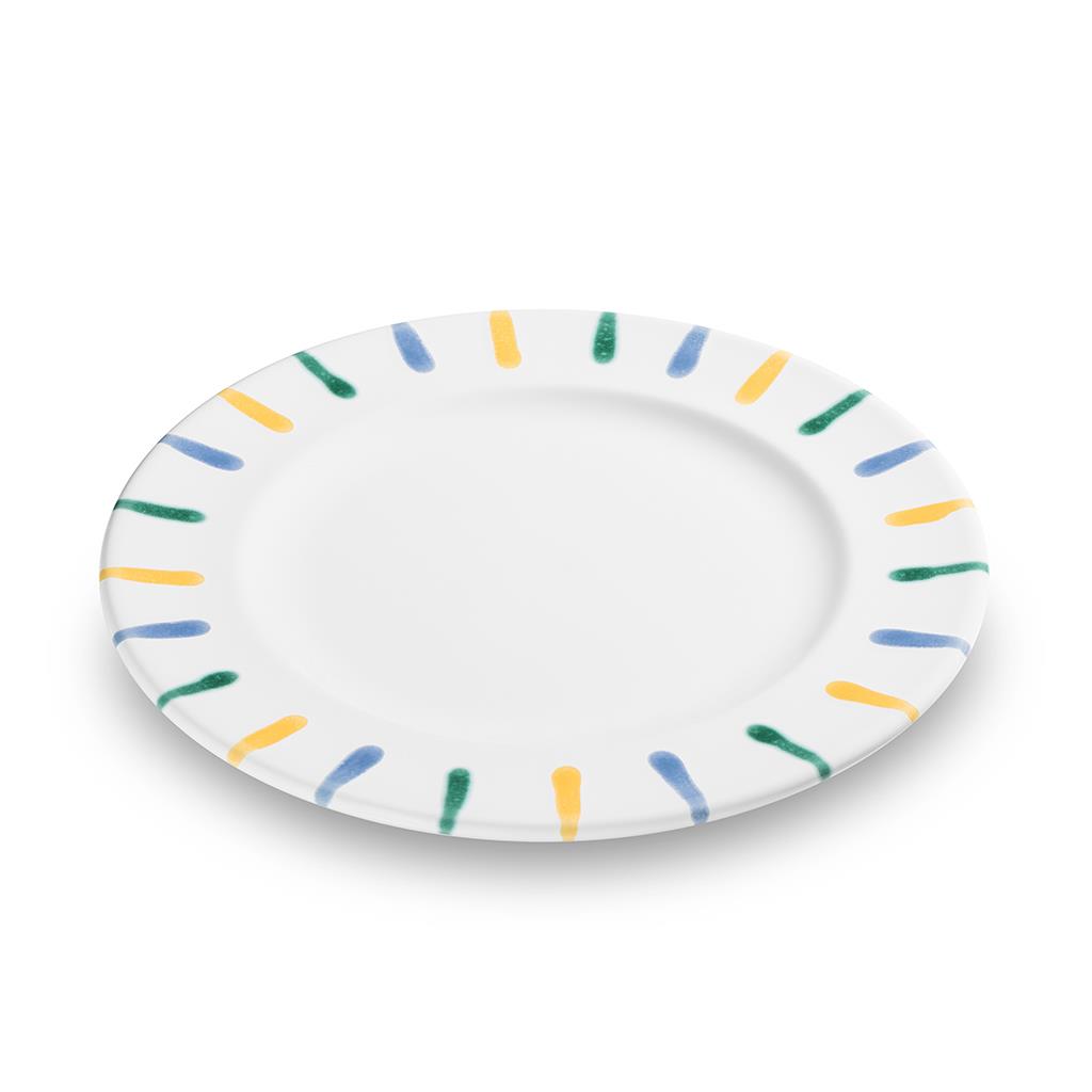 Dessertbord - Gevlamd Bont - 22 cm