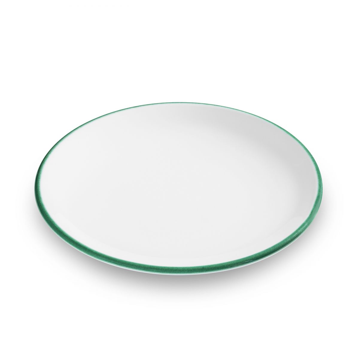 Dessertbord - Rand groen - 20 cm