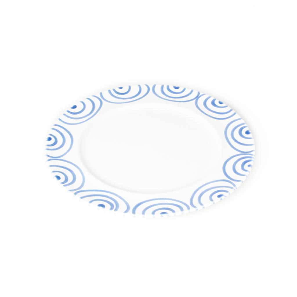 Dinerbord - Gevlamd blauw - 27 cm