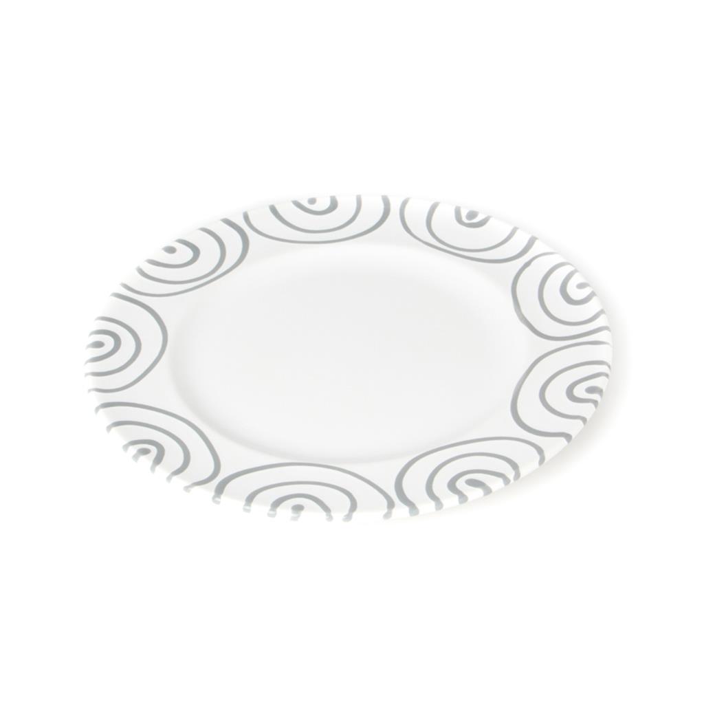 Dinerbord - Gevlamd grijs - 29 cm