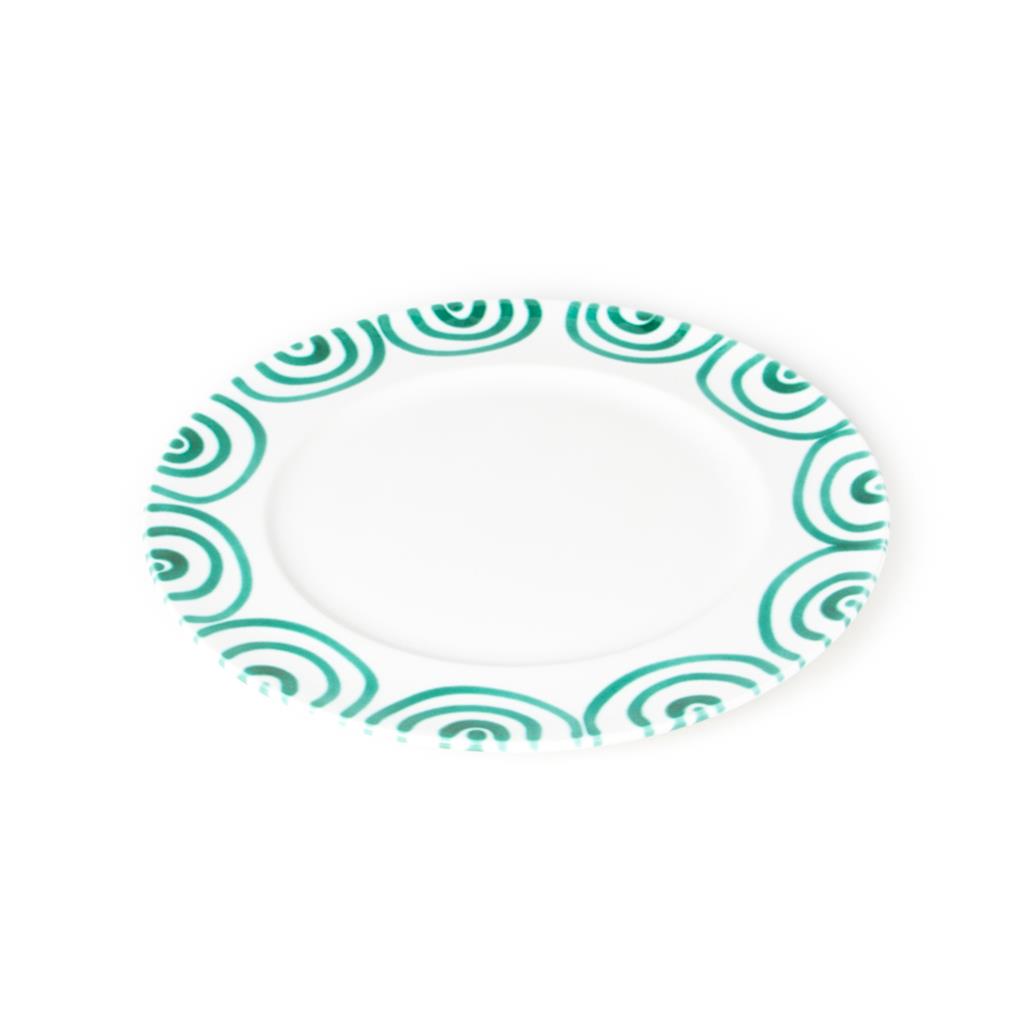 Dinerbord - Gevlamd groen - 29 cm