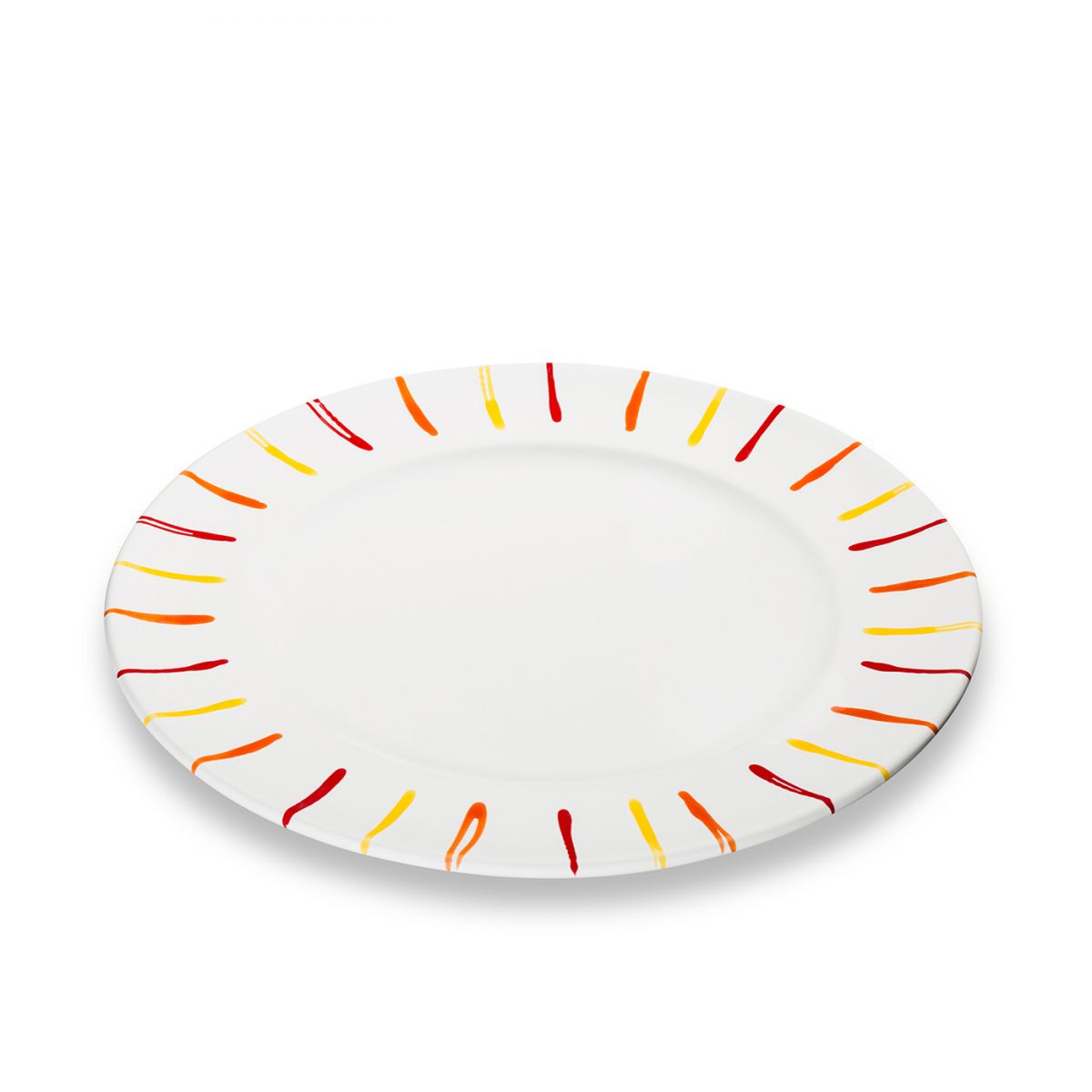 Dinerbord - Gevlamd Landlust - 29 cm