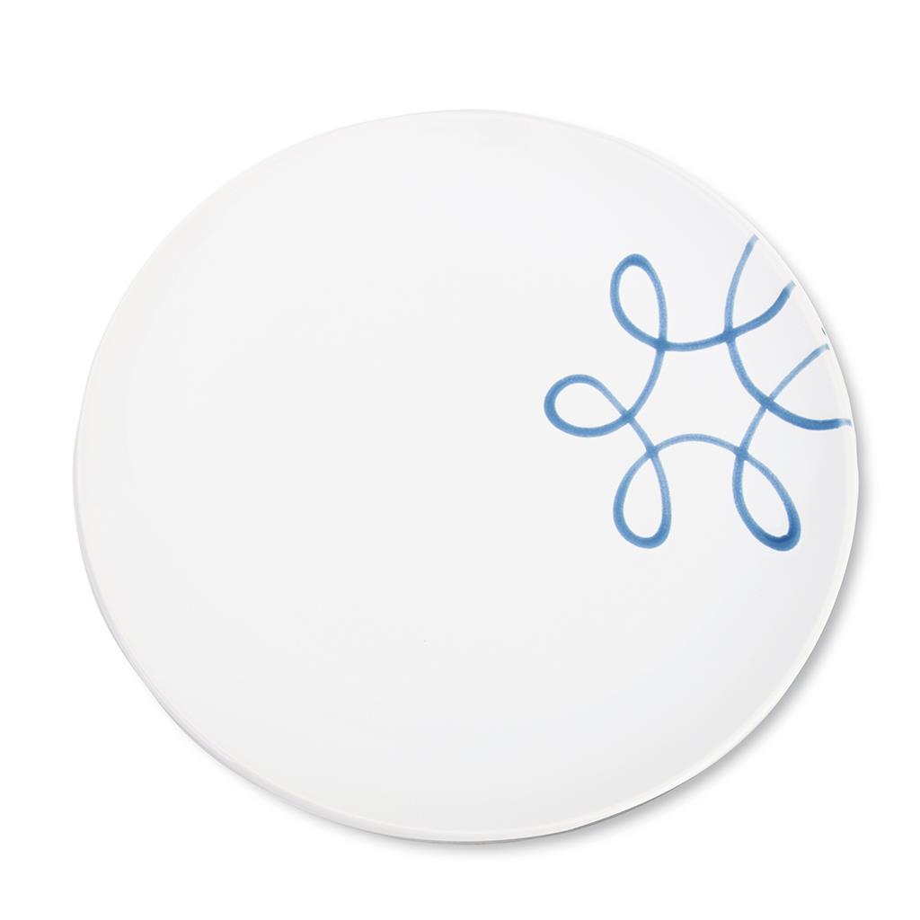 Dinerbord - Puur gevlamd blauw - 25 cm