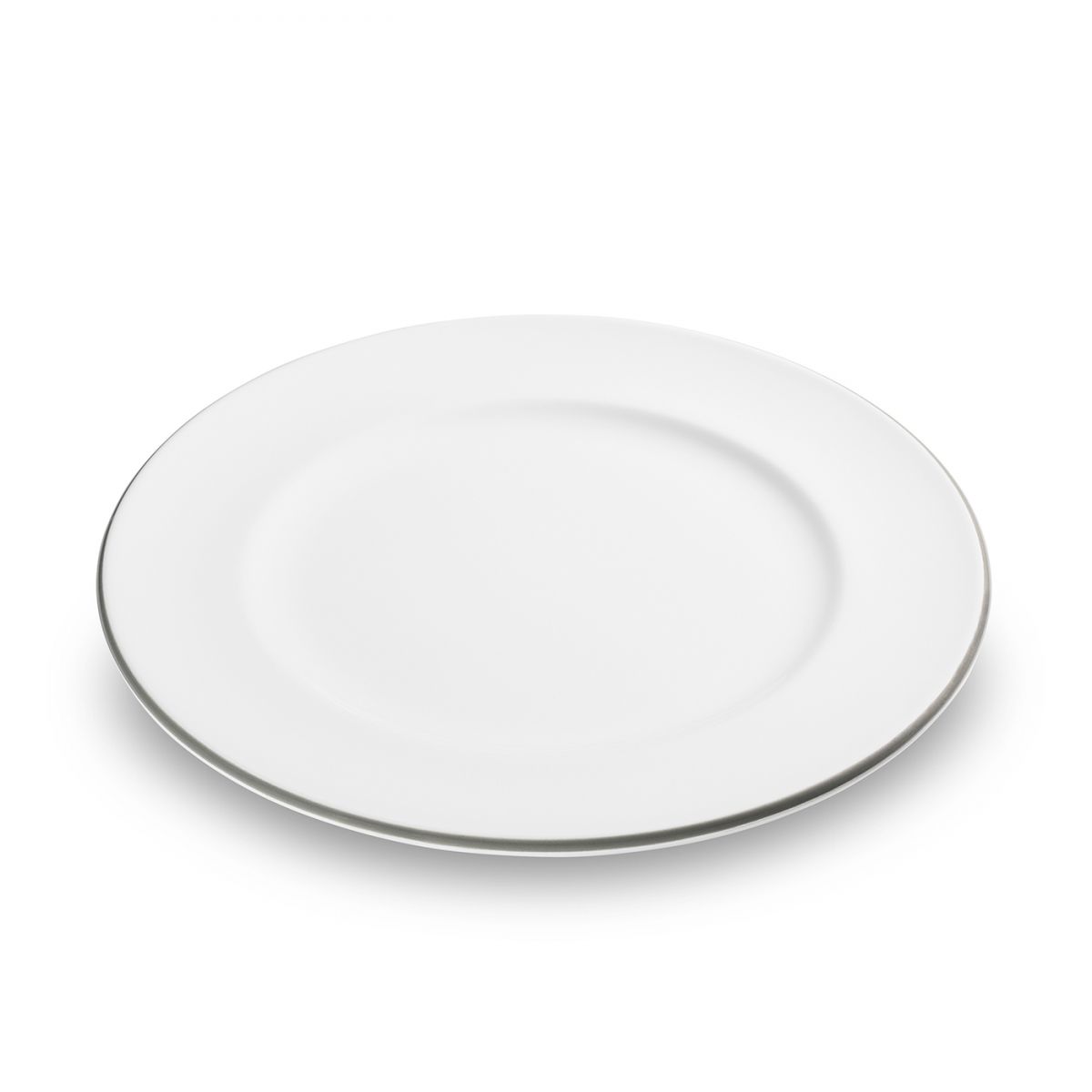 Dinerbord - Rand grijs - 27 cm