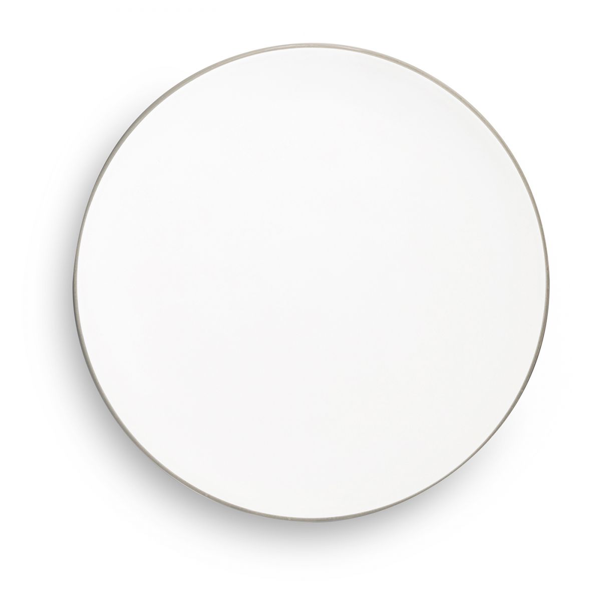 Dinerbord - Rand grijs - 28 cm