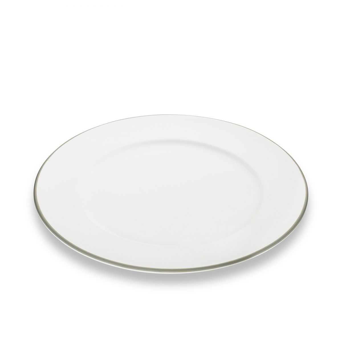 Dinerbord - Rand grijs - 29 cm