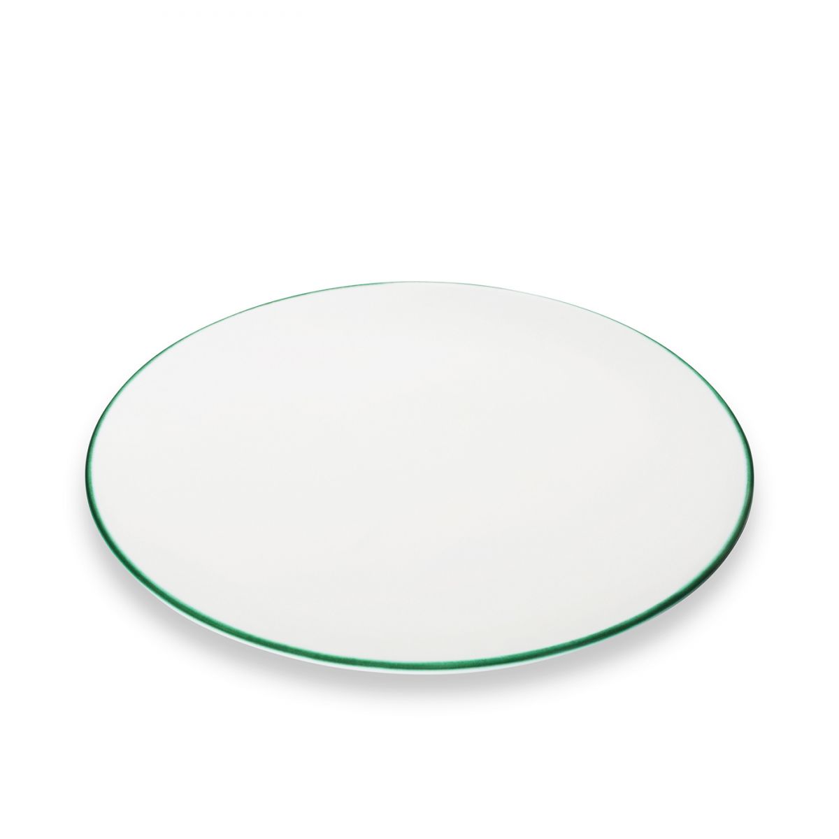 Dinerbord - Rand groen - 28 cm