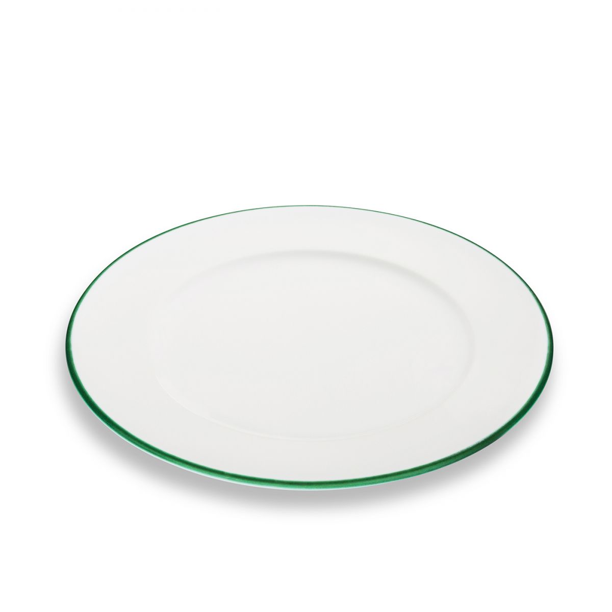 Dinerbord - Rand groen - 29 cm