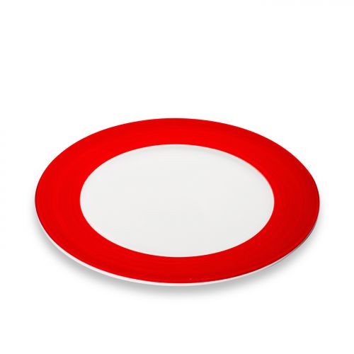 Dinerbord - Variatie robijnrood - 29 cm
