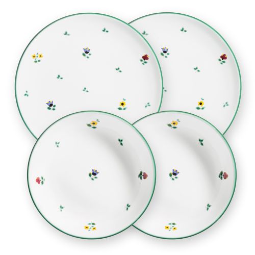 Dinerset voor twee - Alpenbloemen