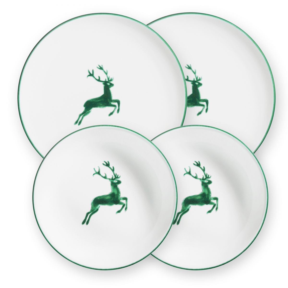 Dinerset voor twee - Hert groen