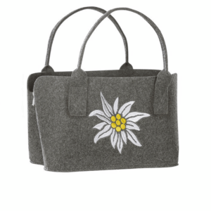 Edelweiss tas donkergrijs