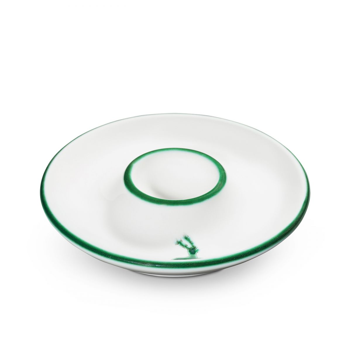 Eierdop - Hert groen - 12 cm