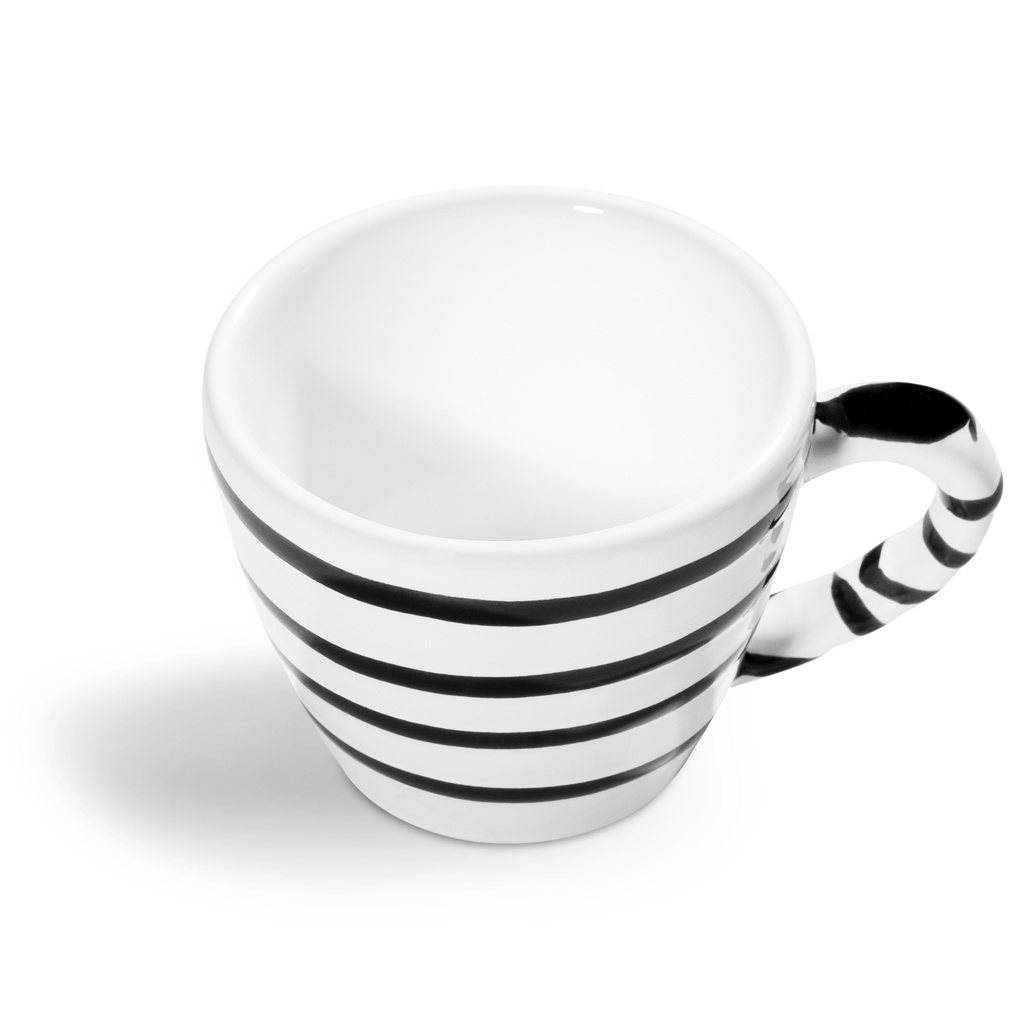 Espressokopje - Gevlamd zwart - 0,06 ltr