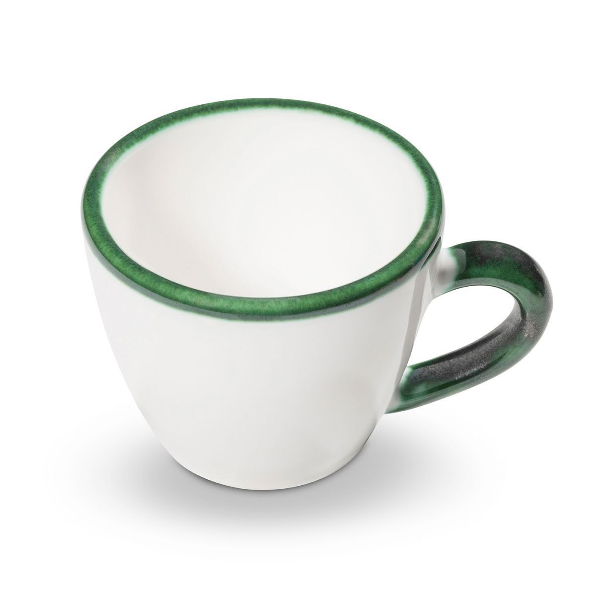 Espressokopje - Rand groen - 0,06 ltr