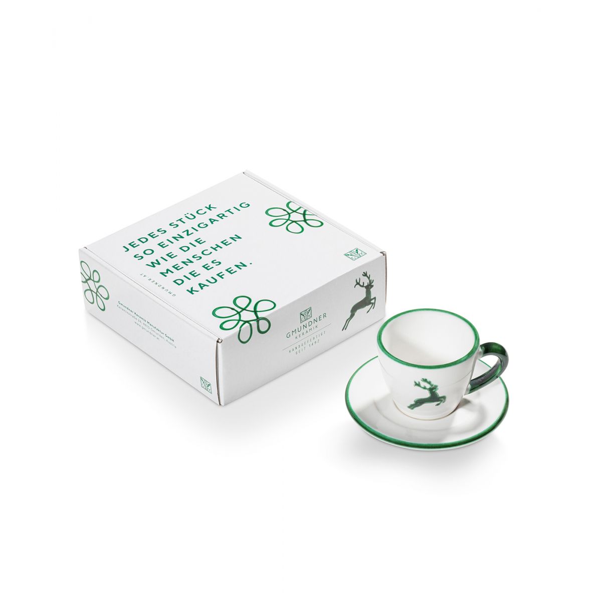 Espressoset - Hert groen