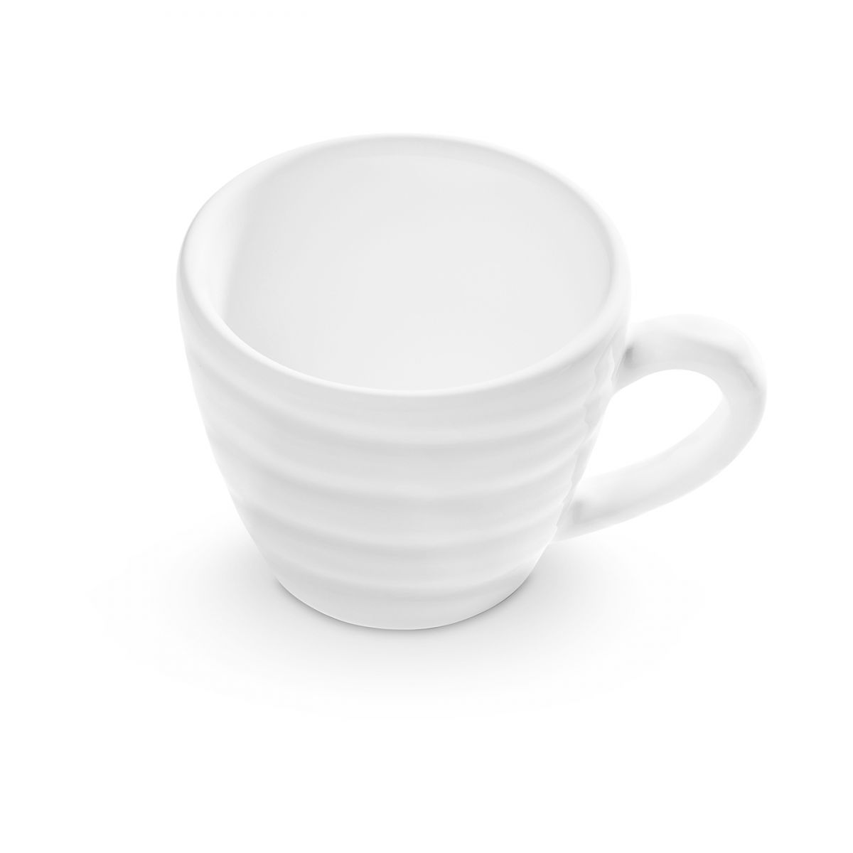 Espressokopje - Gevlamd wit - 0,06 ltr