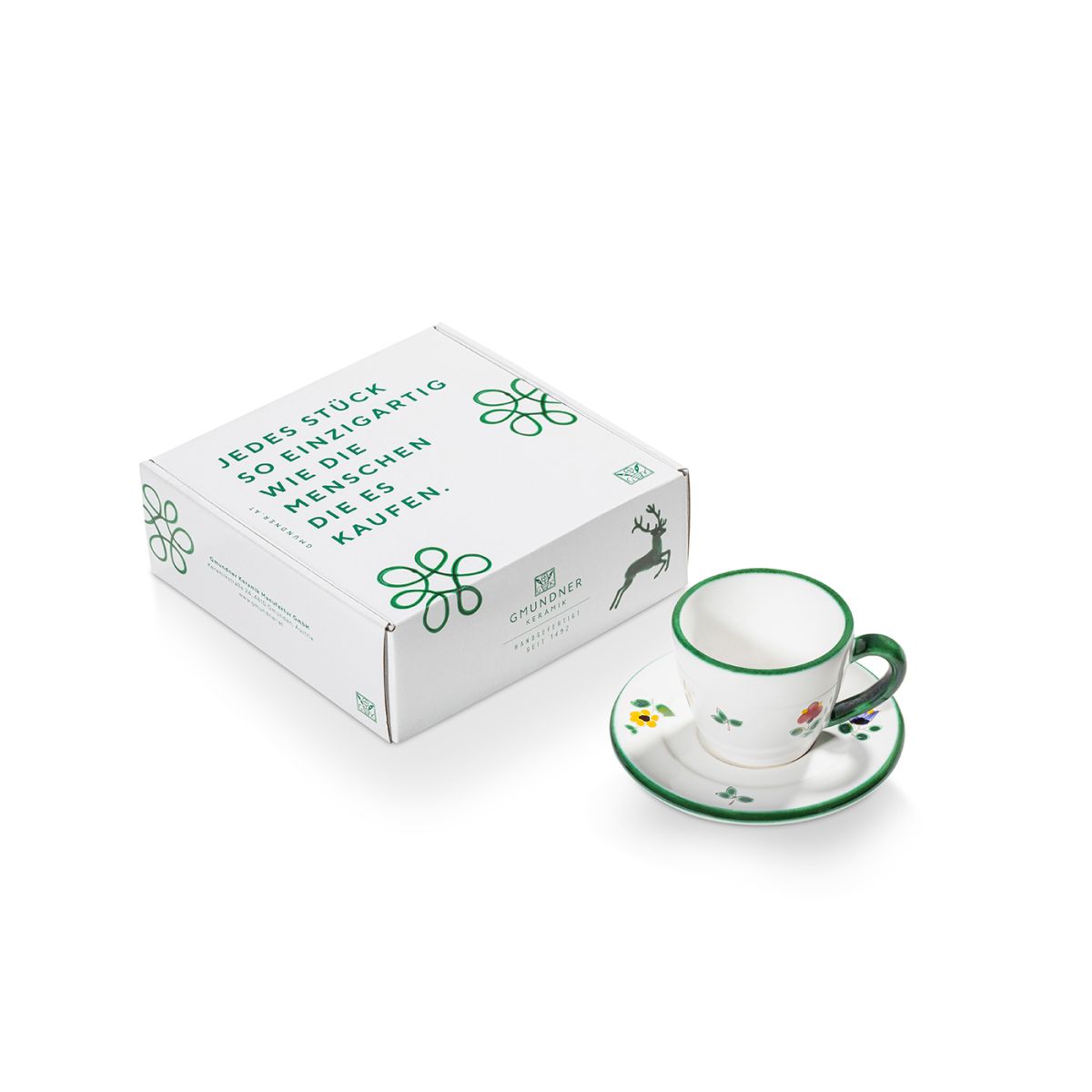 Espressoset - Alpenbloemen