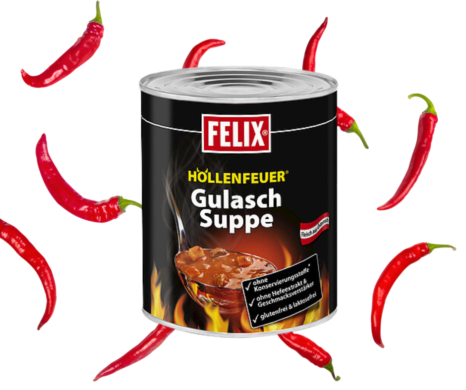 Felix Hollenfeuer Goulashsoep uit oostenrijk
