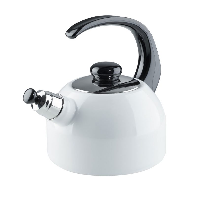 Riess - Fluitketel - wit - 18 cm - 2,0 ltr