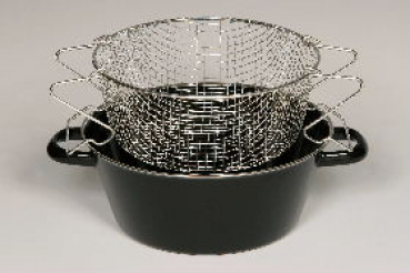 Riess - Frietpan met mandje - 24 cm