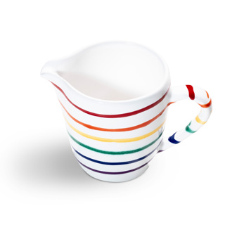 Melkkannetje recht - Regenboog - 0,2 ltr