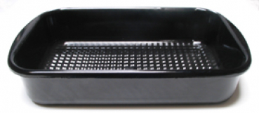 Riess - Grillpan - rechthoek - zwart - 35 x 23 cm