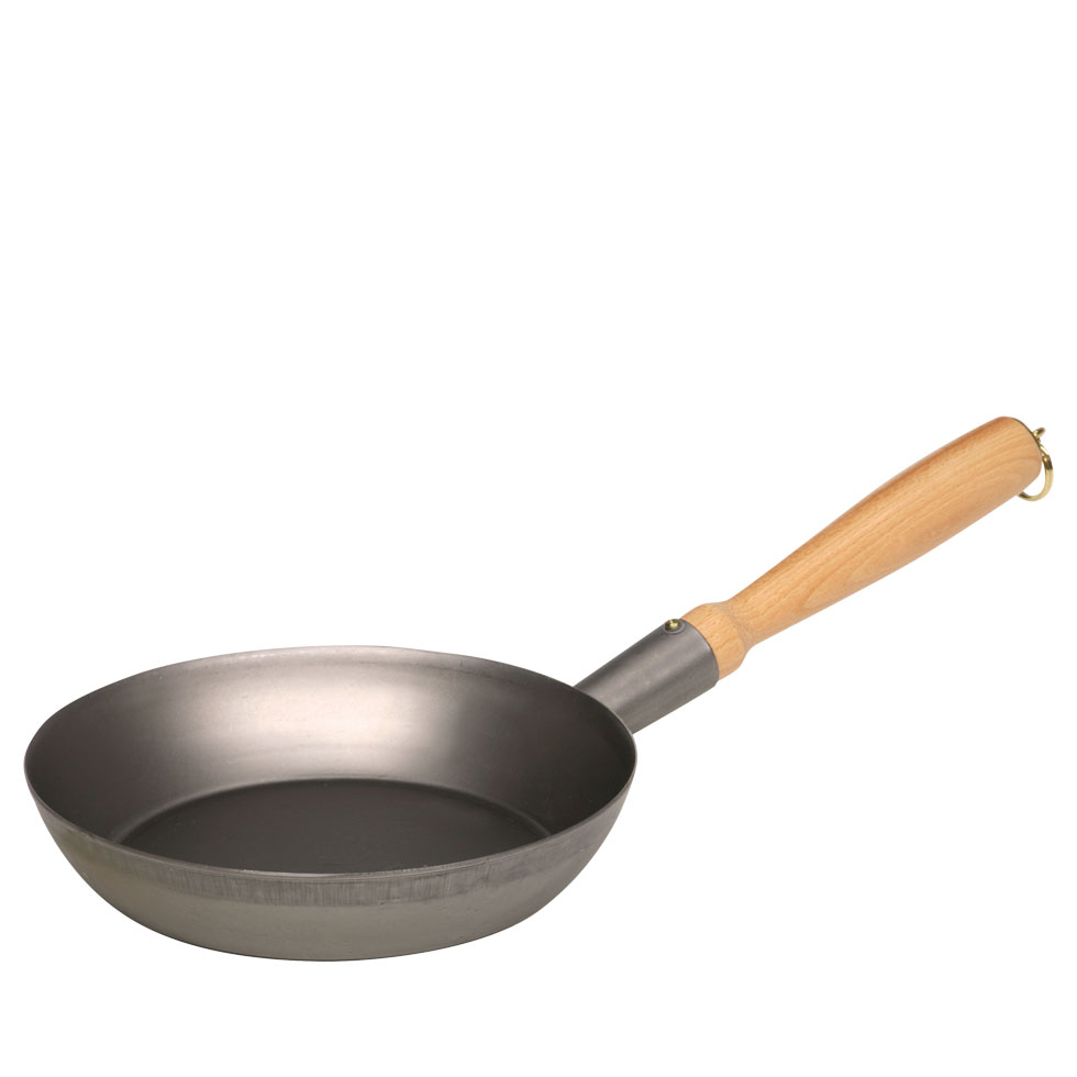 Riess - IJzeren koekenpan - houten steel - 20 cm
