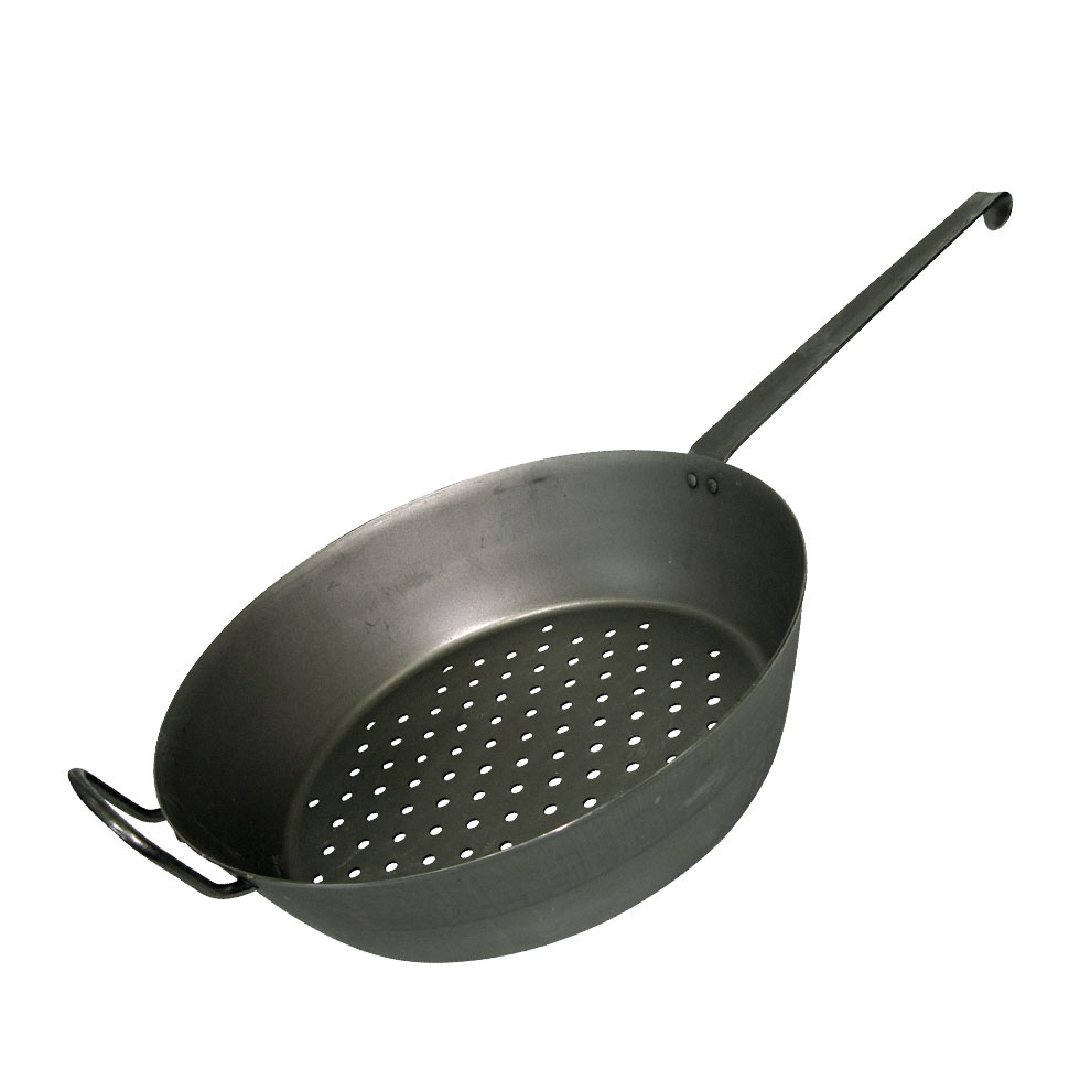 Riess - IJzeren Maroniepfan - 32 cm