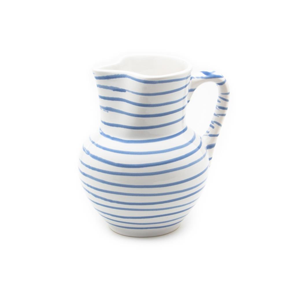 Waterkan bol - Gevlamd blauw - 1,0 ltr