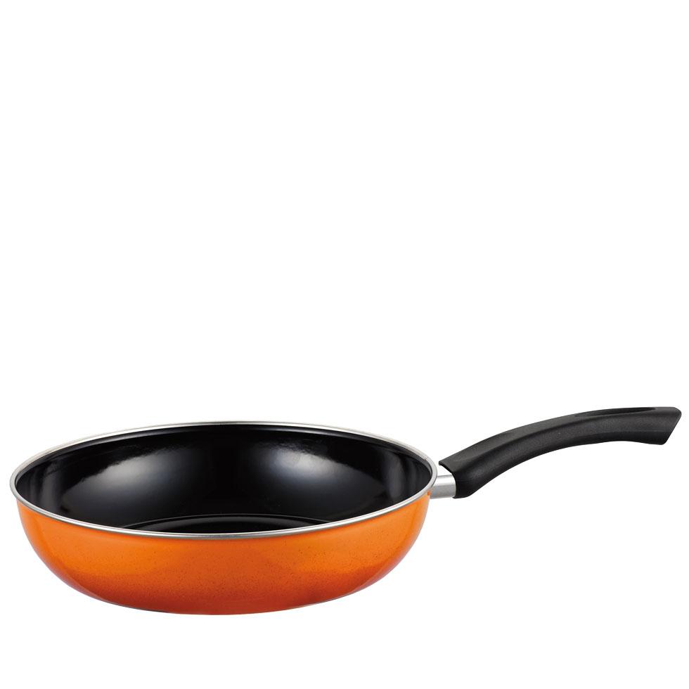 Riess - Koekenpan - koraalrood - 28 cm