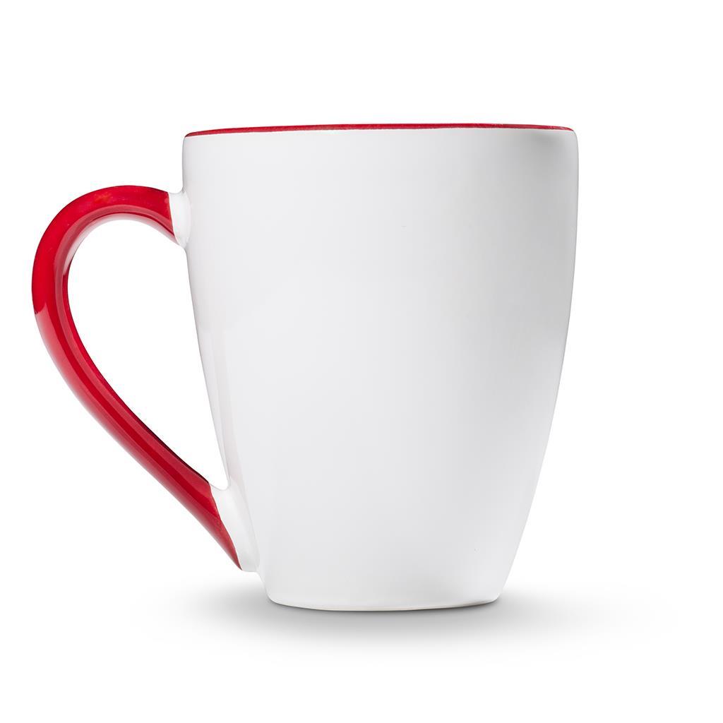 Koffiebeker Max - Toni der Skifahrer robijnrood - 0,3 ltr