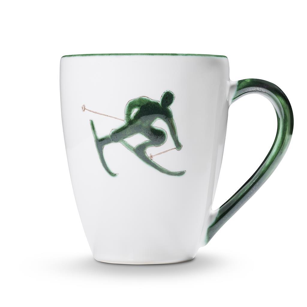 Koffiebeker Max - Toni der Skifahrer groen - 0,3 ltr